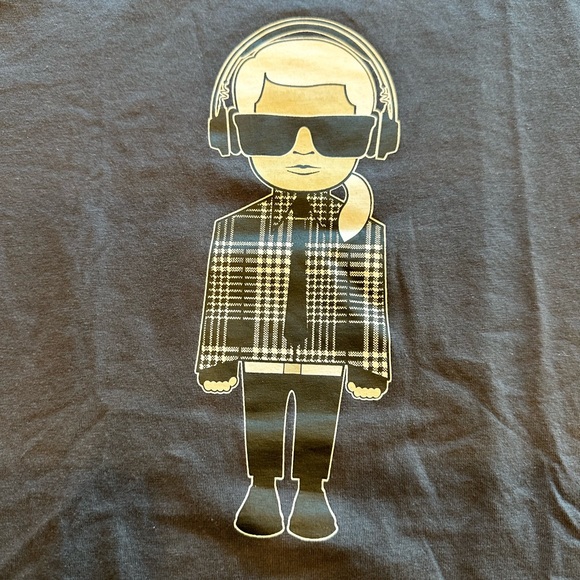 Karl Lagerfeld Headphone Karl t-shirt - Picture 2 of 4
